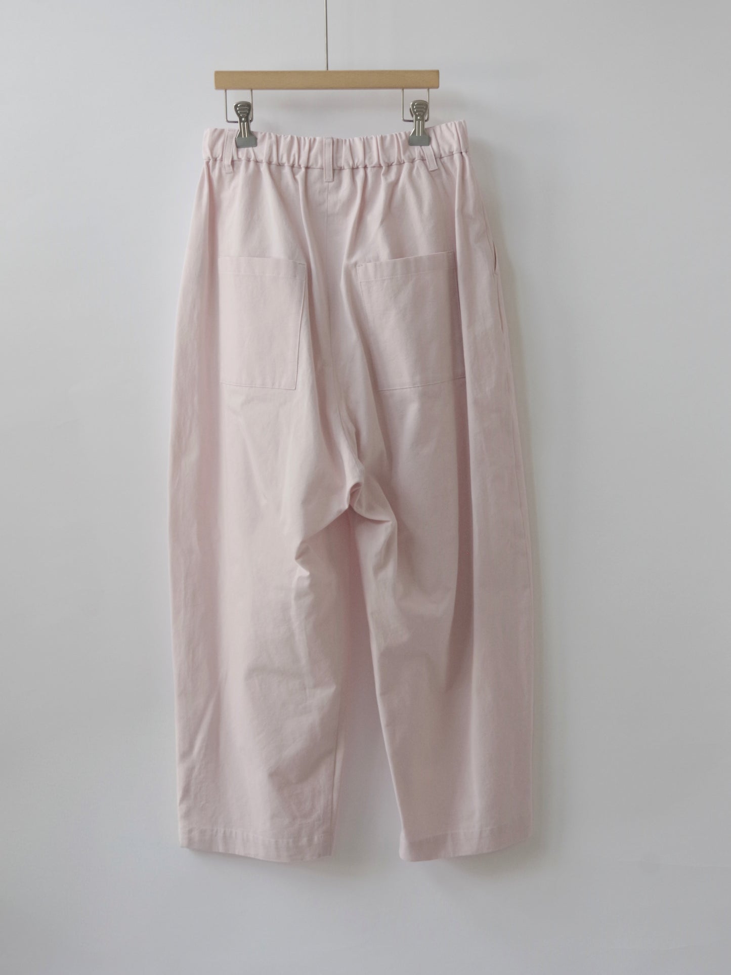 コットンツイル タックパンツ | atelier naruse