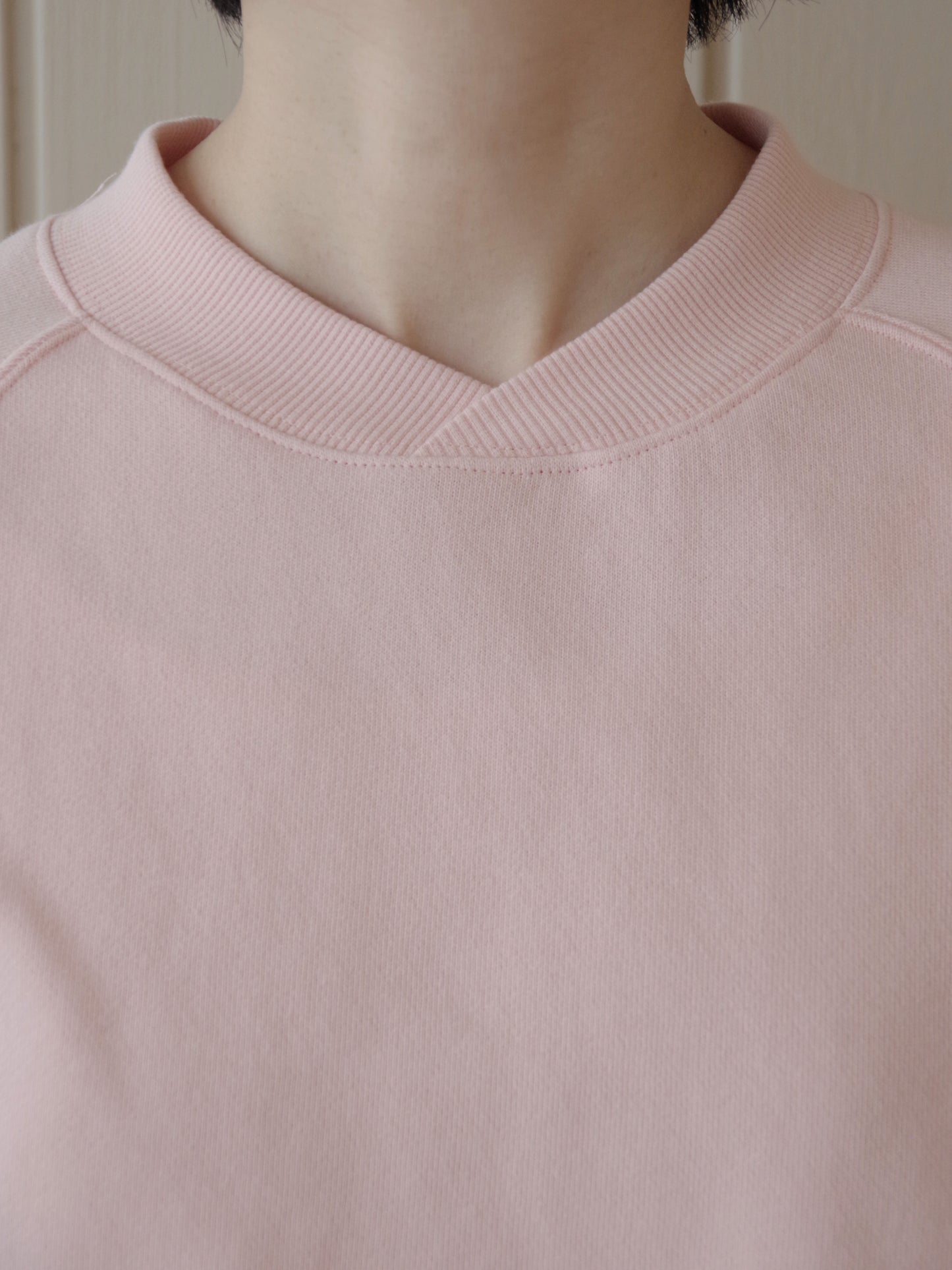 コットン半袖スウェットシャツ | atelier naruse