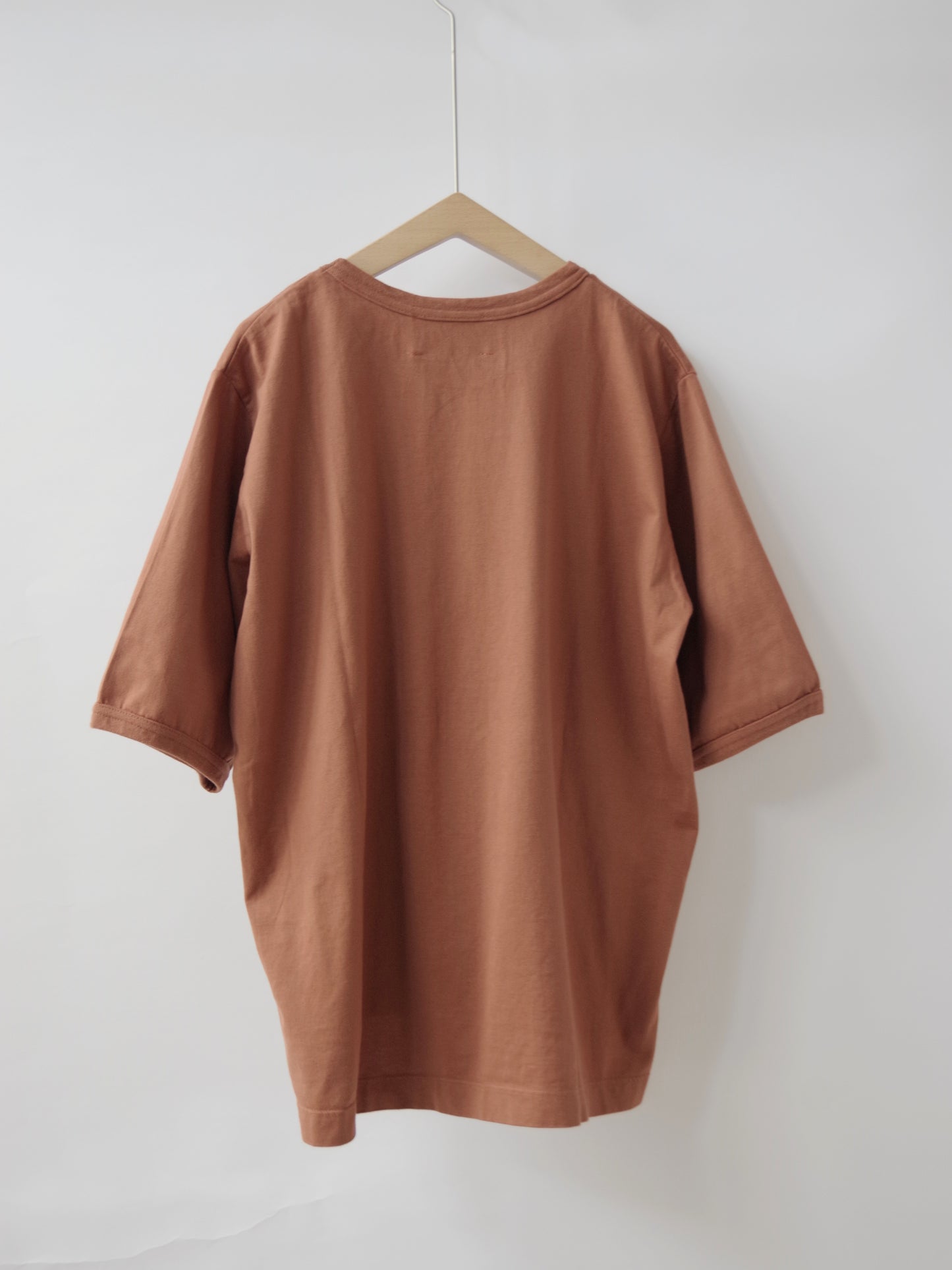 サンフォーキン天竺 シンプルクルーネックプルオーバー | OUVERT