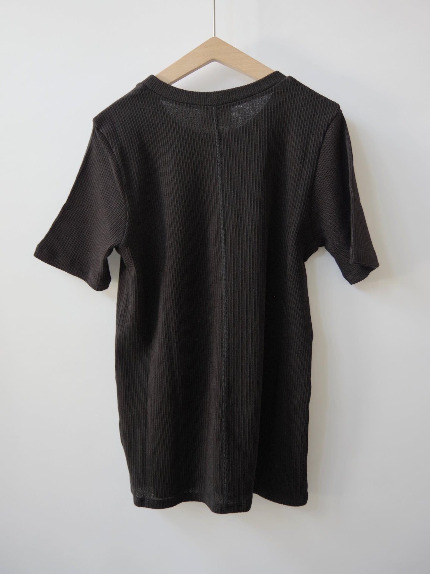 コットンポリエステルナチュラルテレコ ハーフスリーブTシャツ | yuni