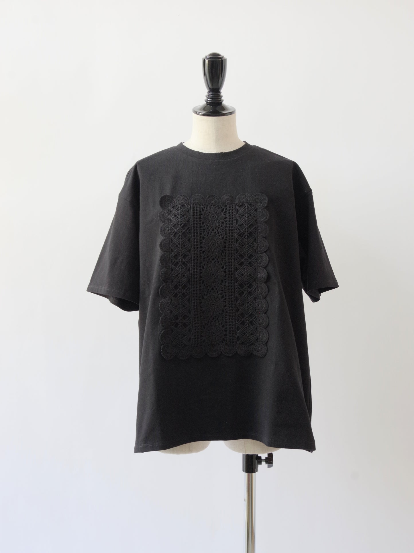 コットン レースTシャツ | yuni