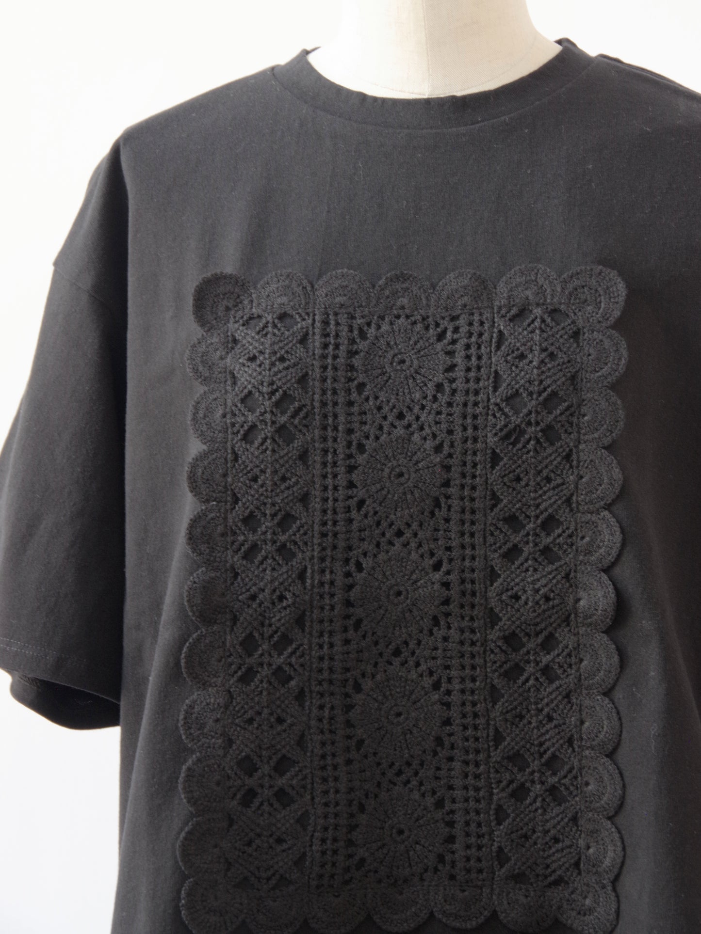 コットン レースTシャツ | yuni