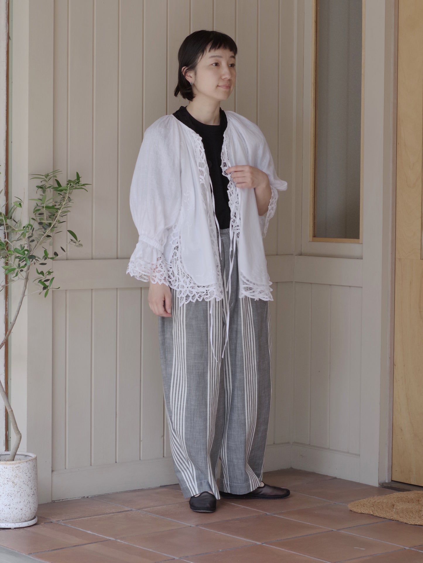 batten parts blouse | Heriter
