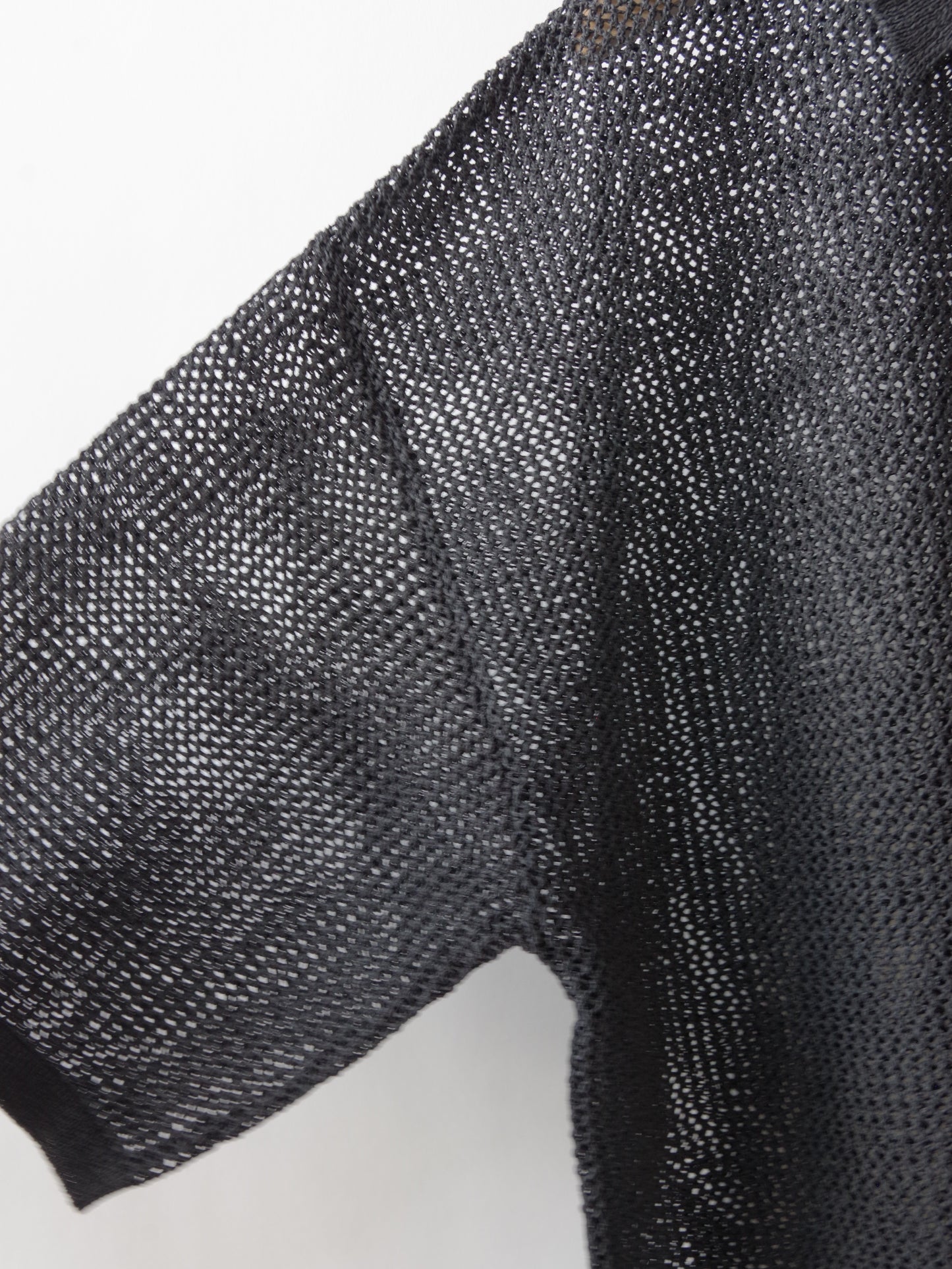Lonsing18 和紙/Polyester knit ポロシャツ | yuni