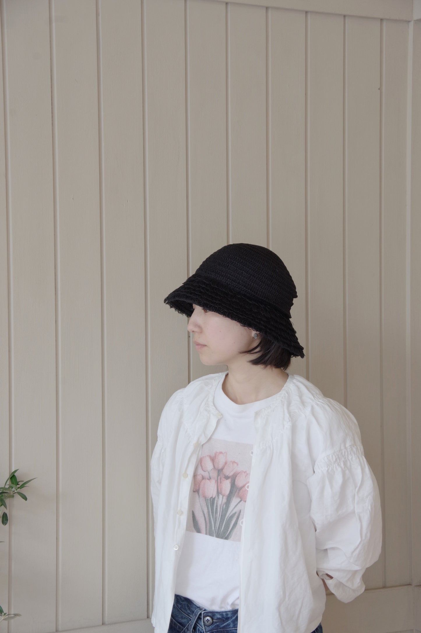 半袖TEE PINK TULIP | MAY FOOL