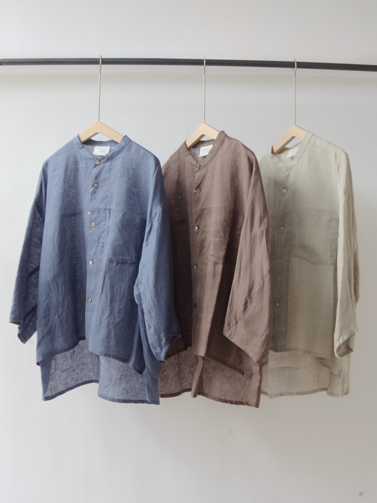 60リネンコクーンスリーブブラウス　 | yuni