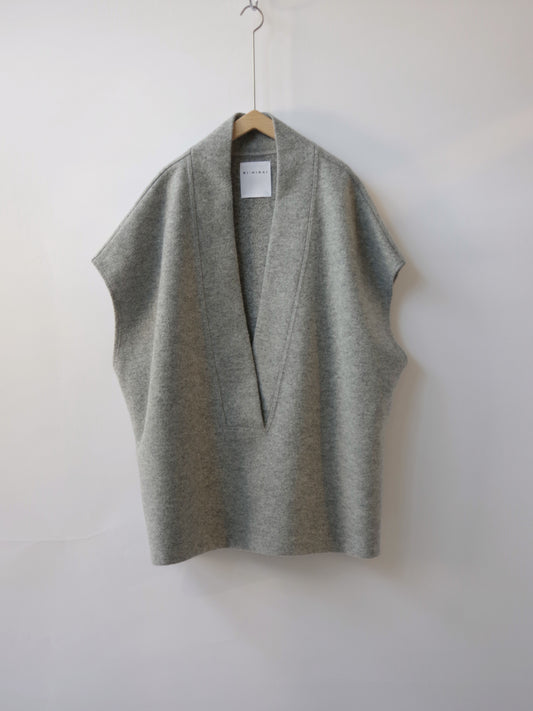 圧縮ウール Vネックプルオーバージレ ( 3 colors) | SI-HIRAI