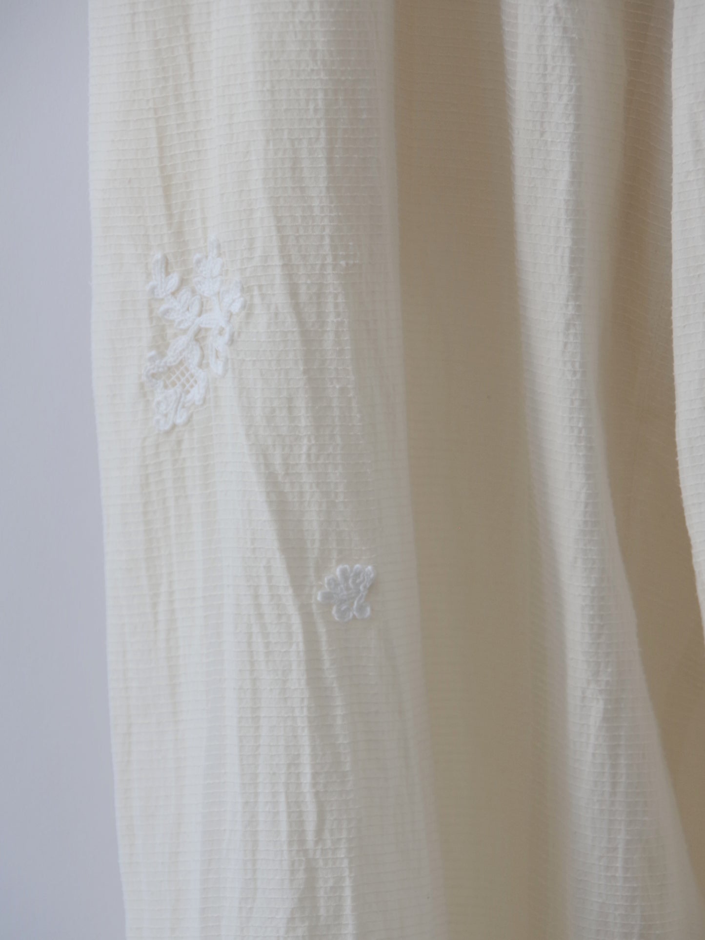 antique chain embroidery ギャザーパンツ | qiri