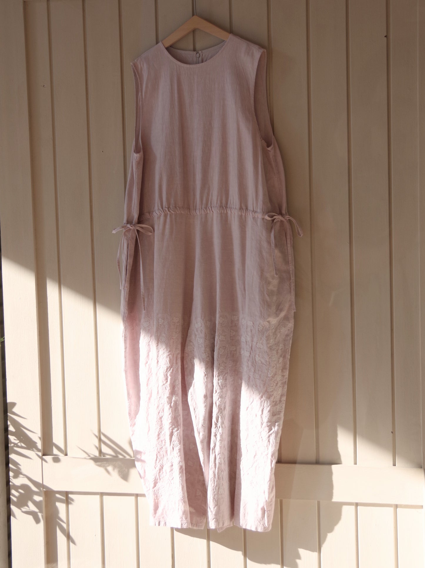 turn flower embroidery オールインワン | qiri