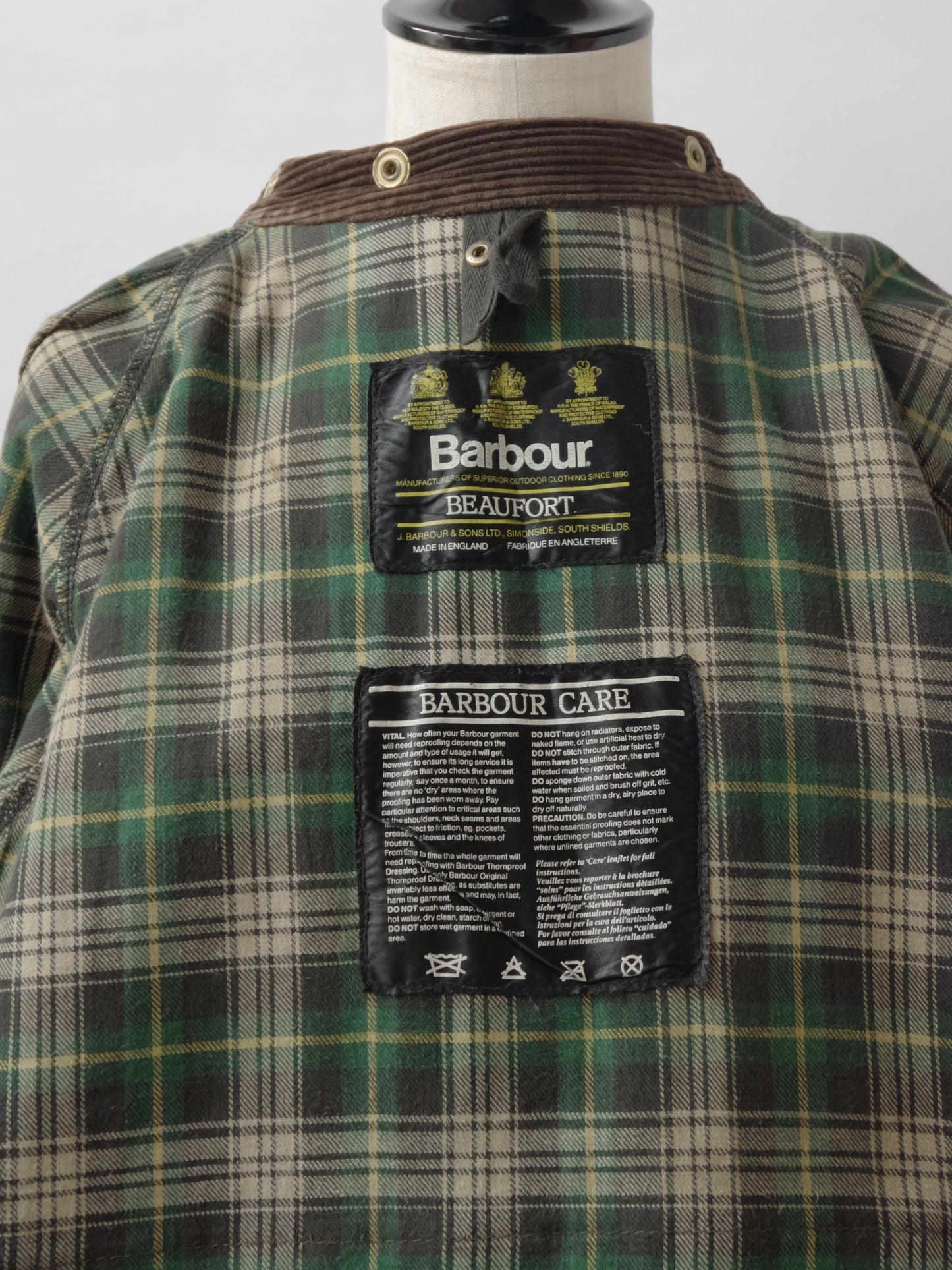 Barbour vintage  BEAUFORT　 size 38 | yoused