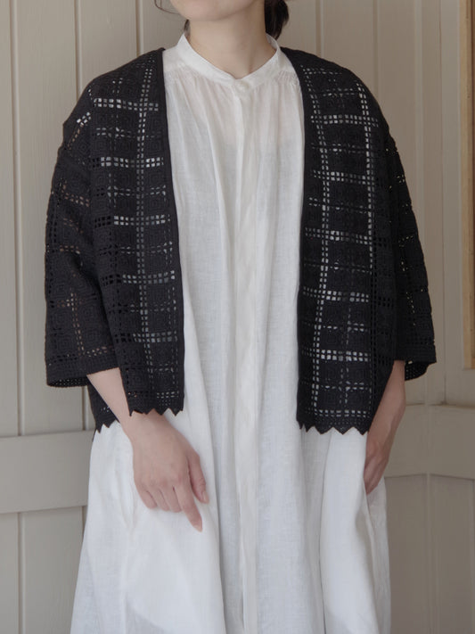 Cotton Lace haori ブラウス | yuni