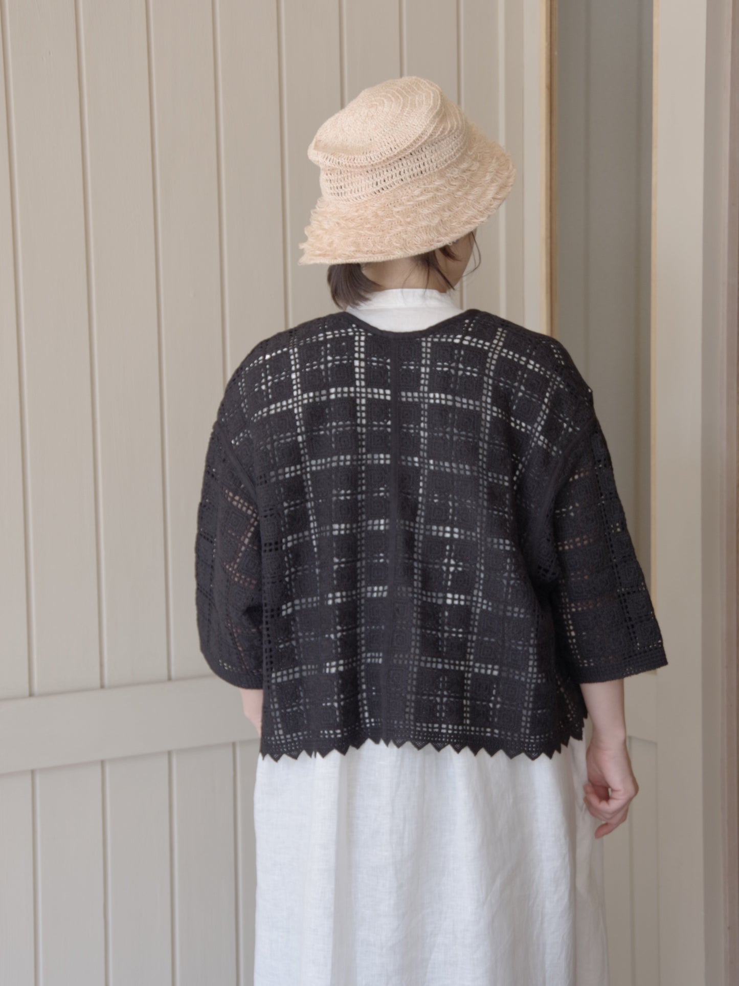 Cotton Lace haori ブラウス | yuni