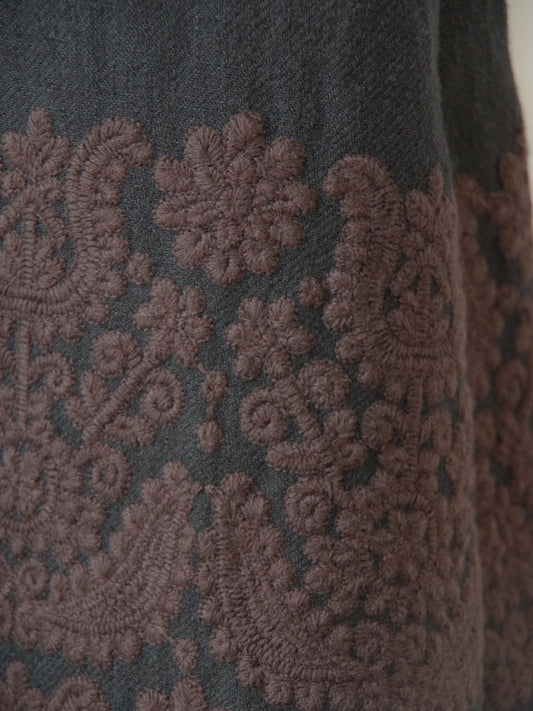 irasos embroidery ジャンパードレス | qiri