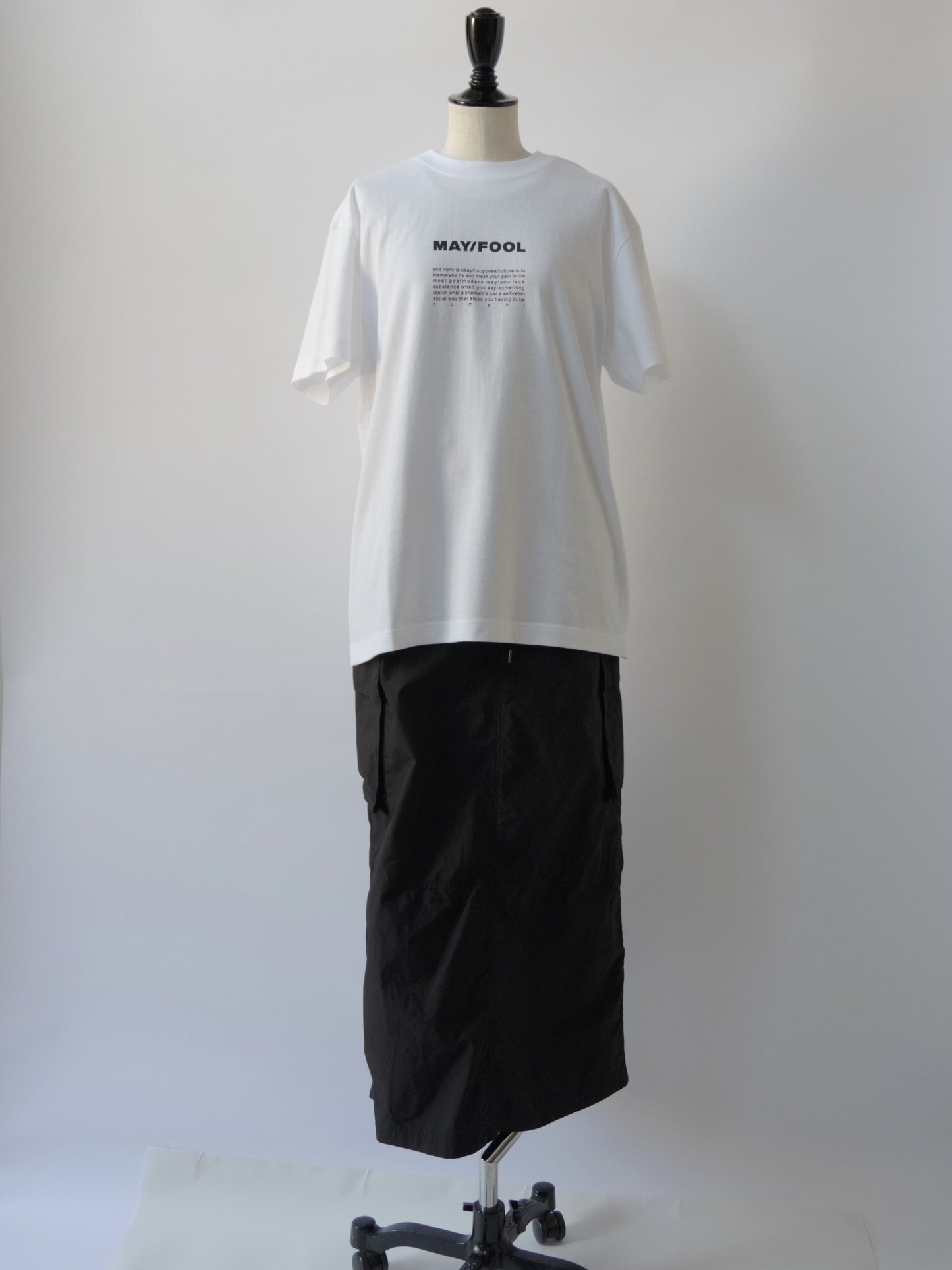 半袖TEE LOGO PRINT  | MAY/FOOL