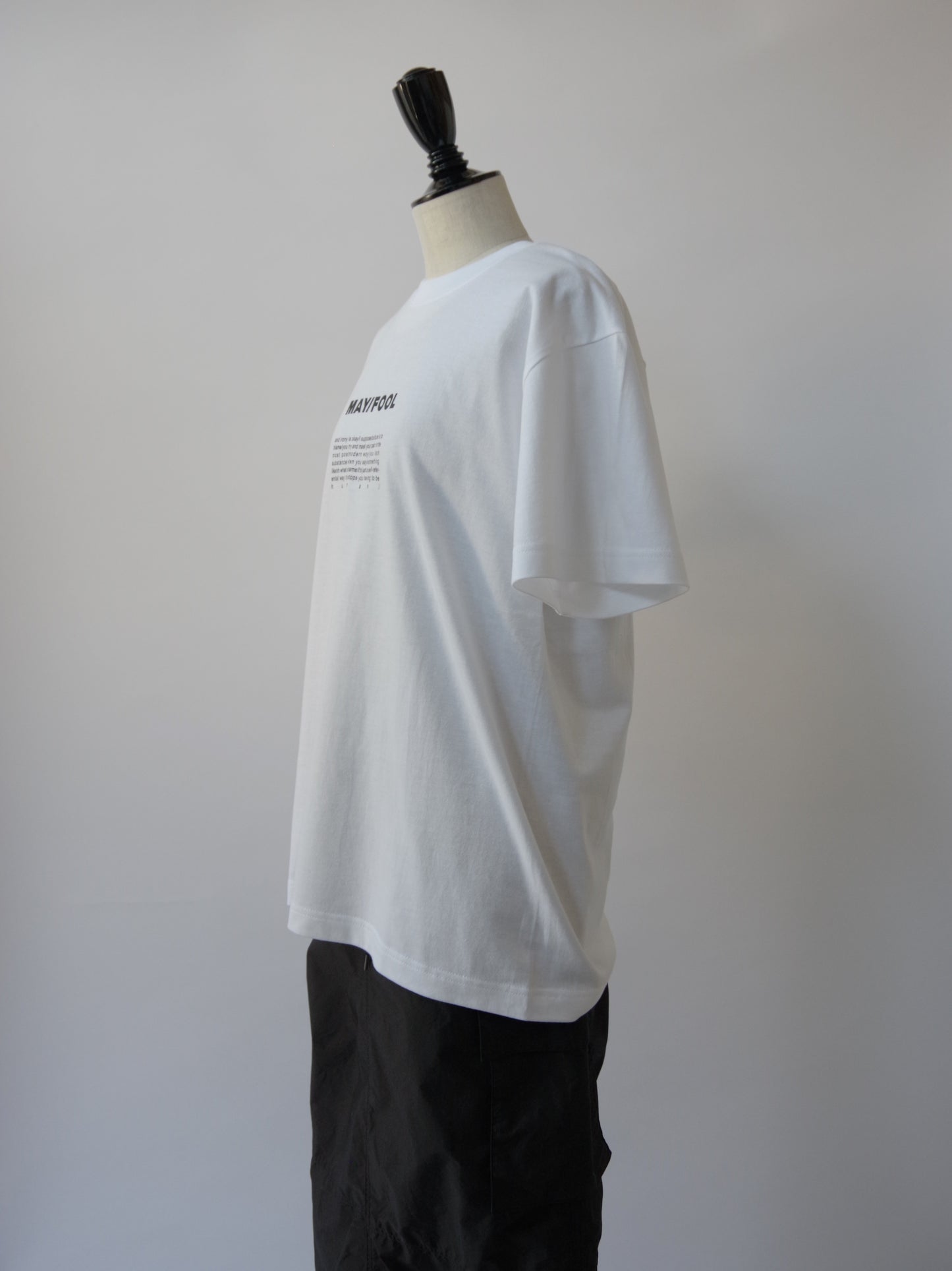 半袖TEE LOGO PRINT  | MAY/FOOL