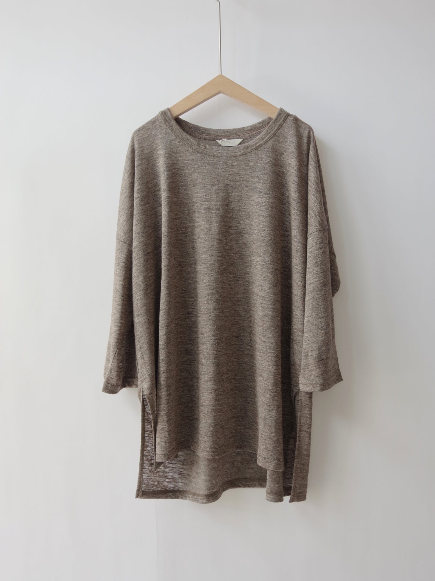 リネン天竺ルーズTシャツ | koton