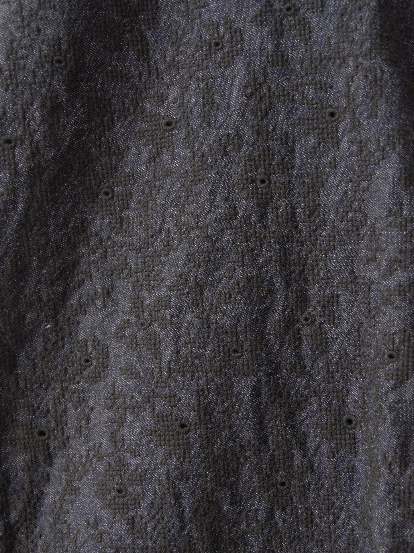 garden embroidery デニムパンツ | qiri