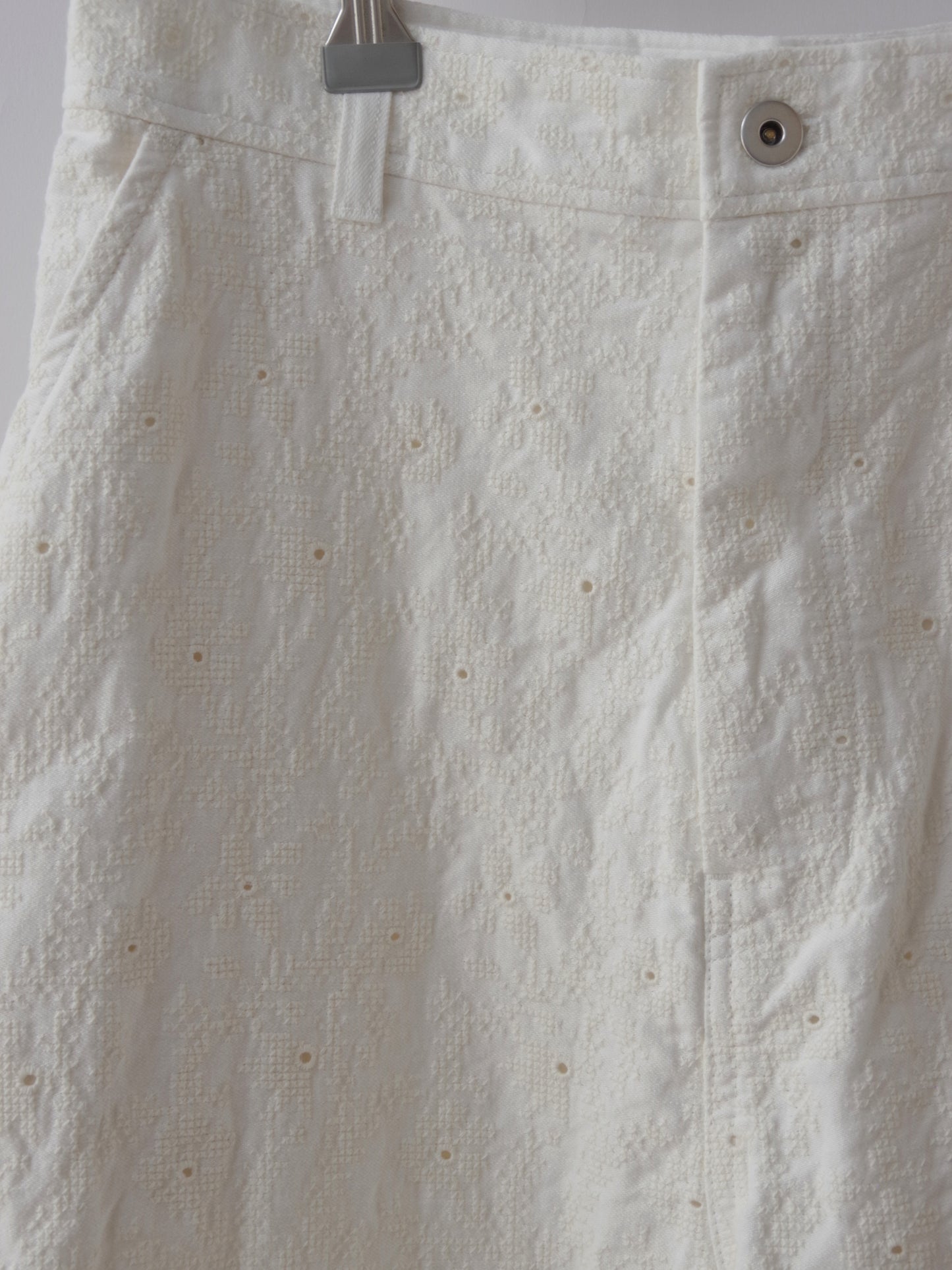 garden embroidery デニムパンツ | qiri