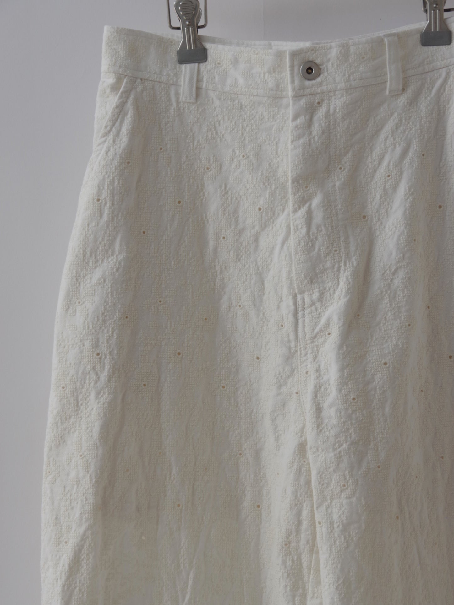 garden embroidery デニムパンツ | qiri