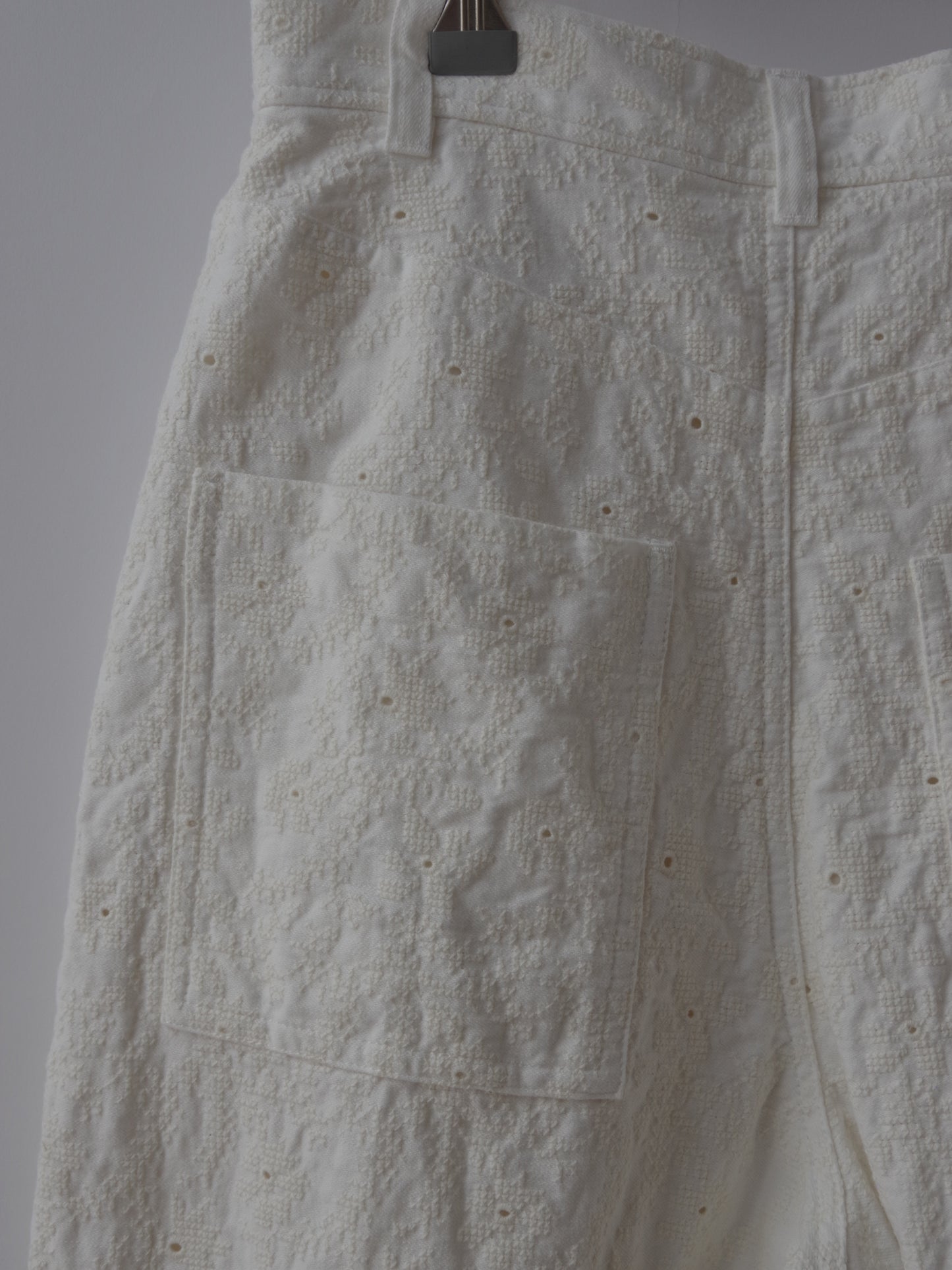 garden embroidery デニムパンツ | qiri