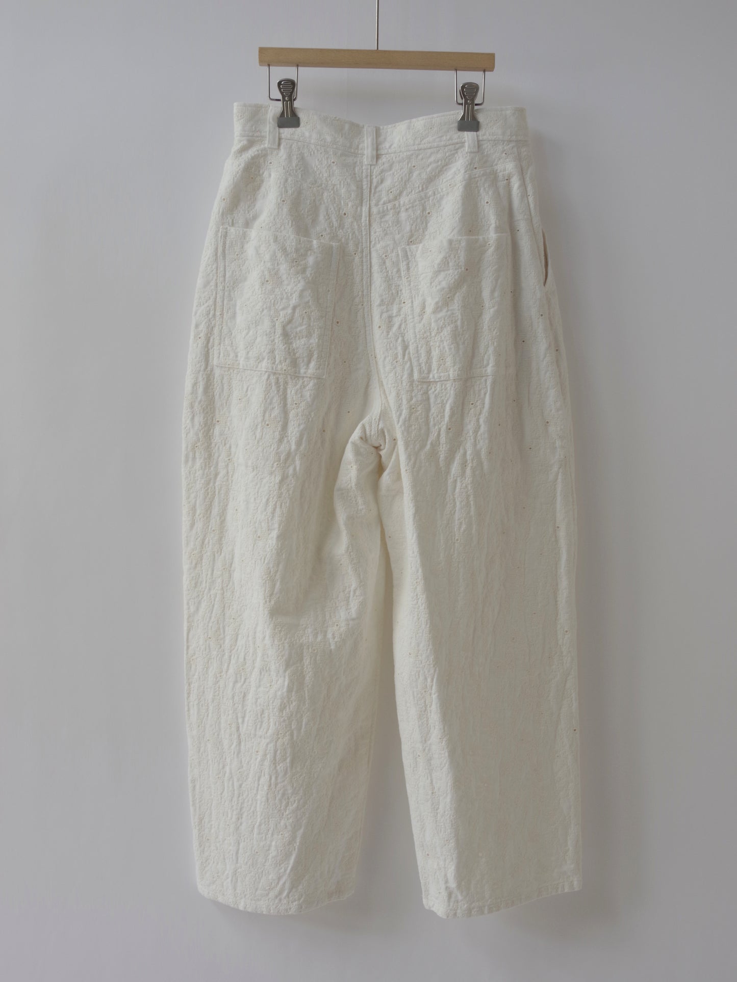 garden embroidery デニムパンツ | qiri