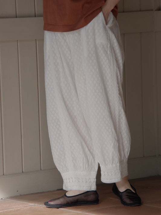 Flower JQ×lace パンツ | yuni