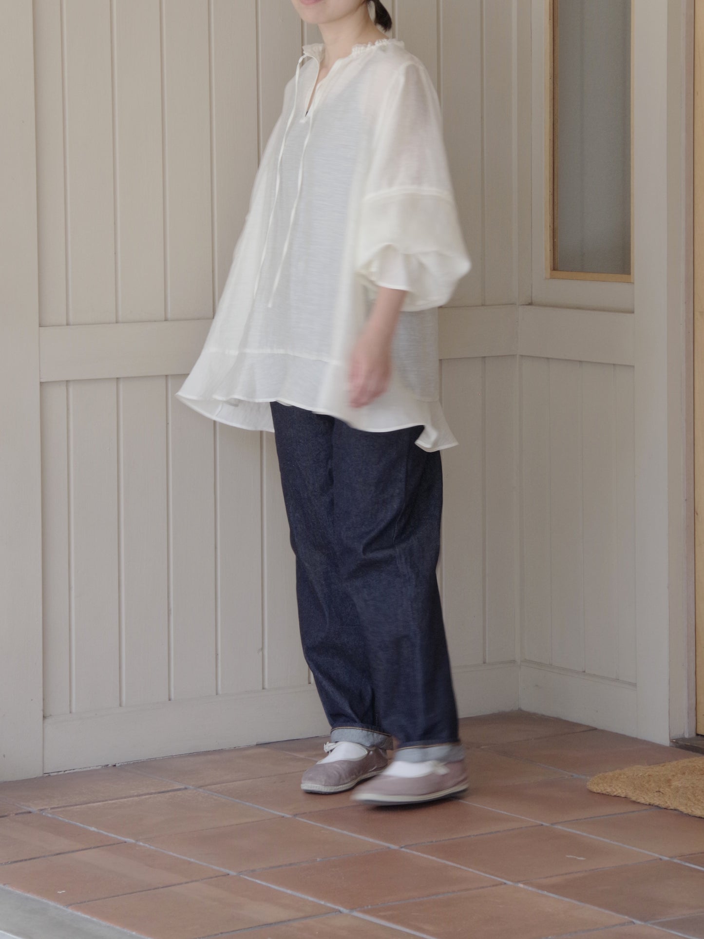Cotton 11oz denim 5PKパンツ | yuni