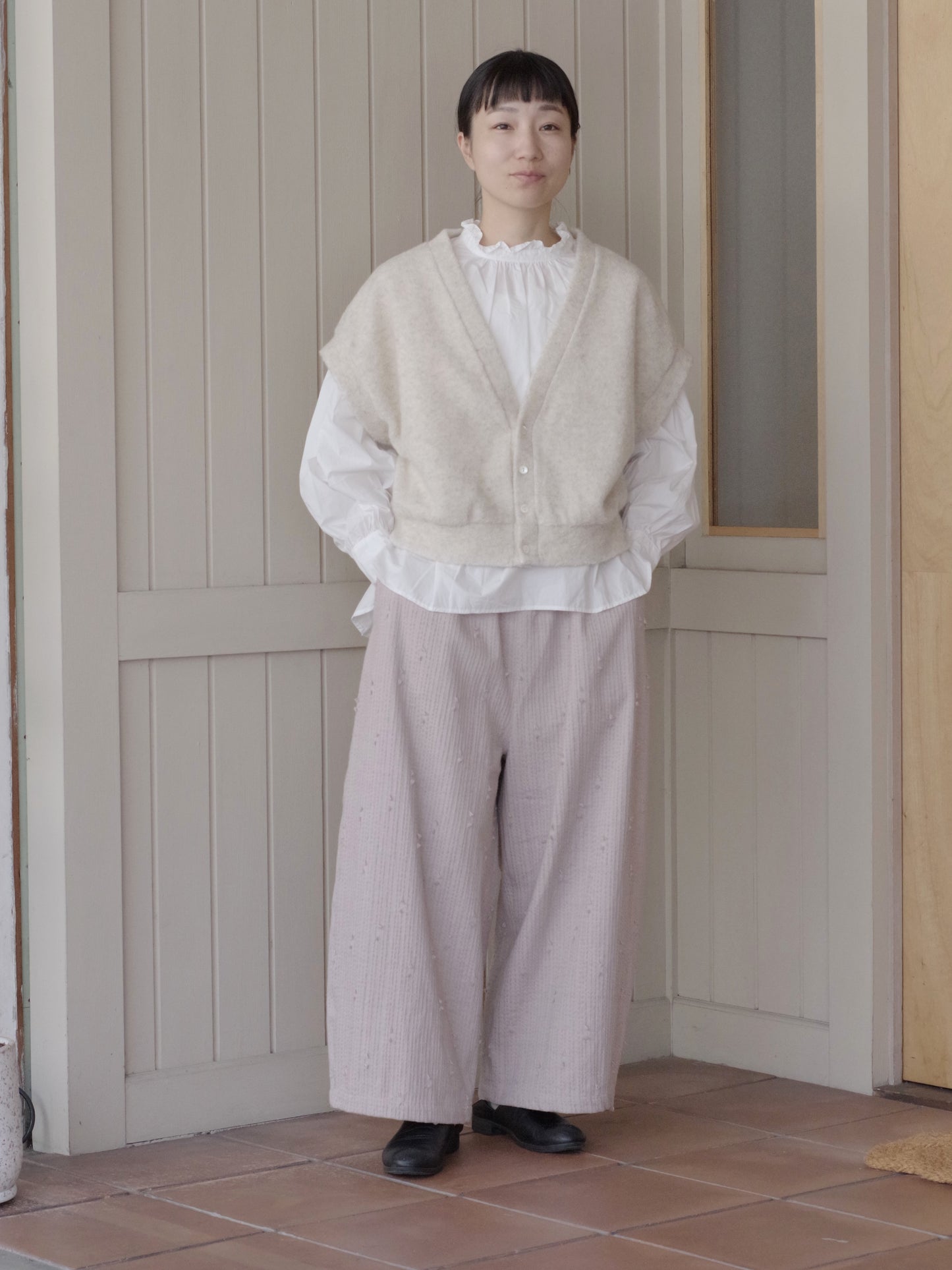 sashiko jacquard パンツ | qiri