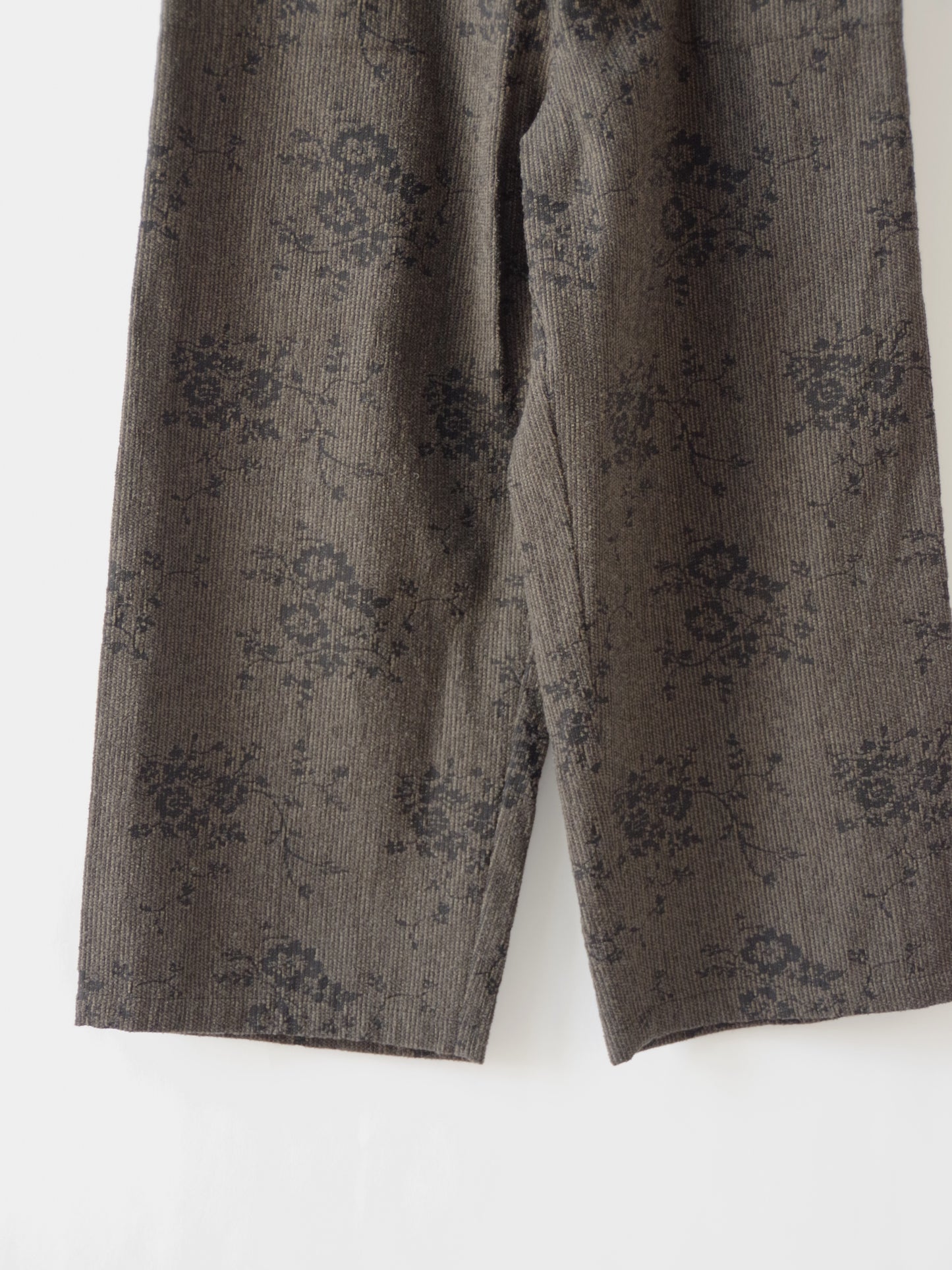 antique yarn jacquard ペインターパンツ | qiri