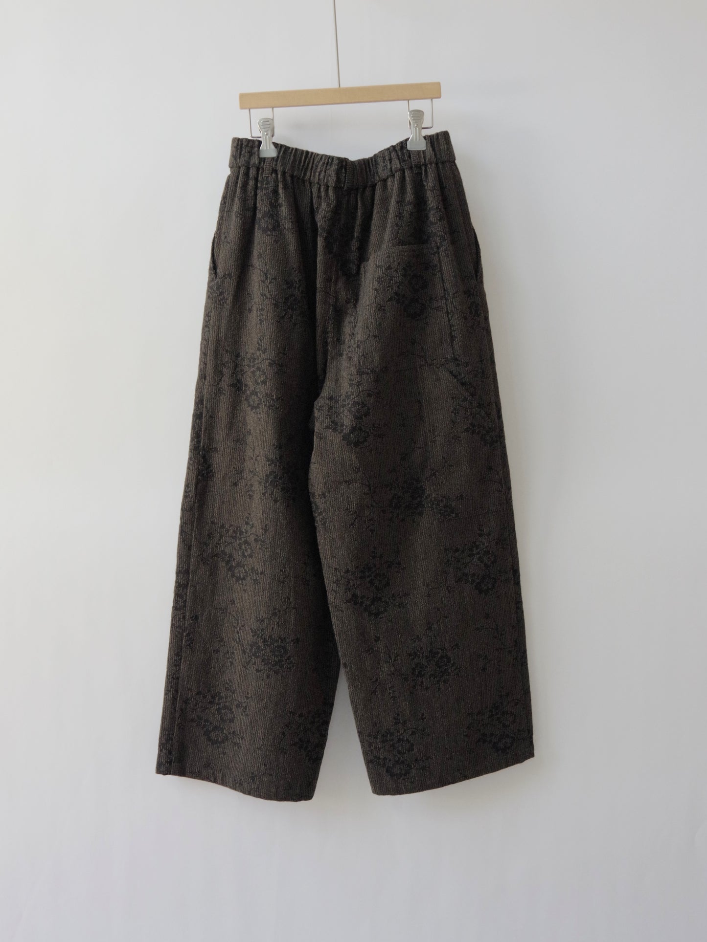 antique yarn jacquard ペインターパンツ | qiri