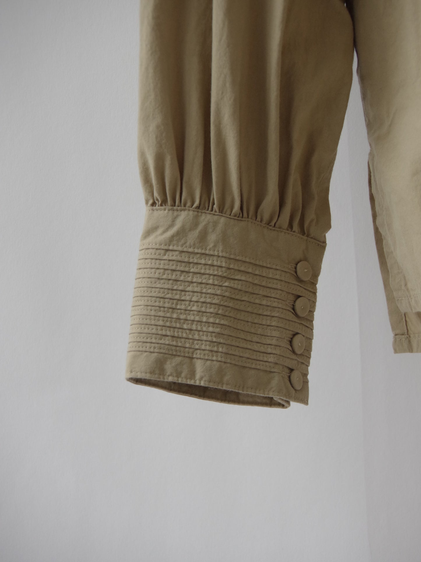 trapunto quilt collar ブラウス | qiri