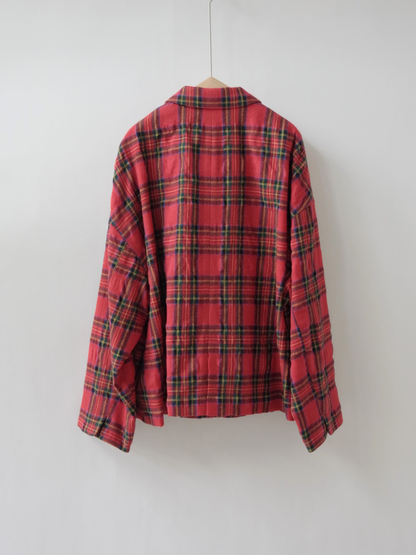 ウールコットン~ tartan check ~ テーラードジャケット | atelier naruse
