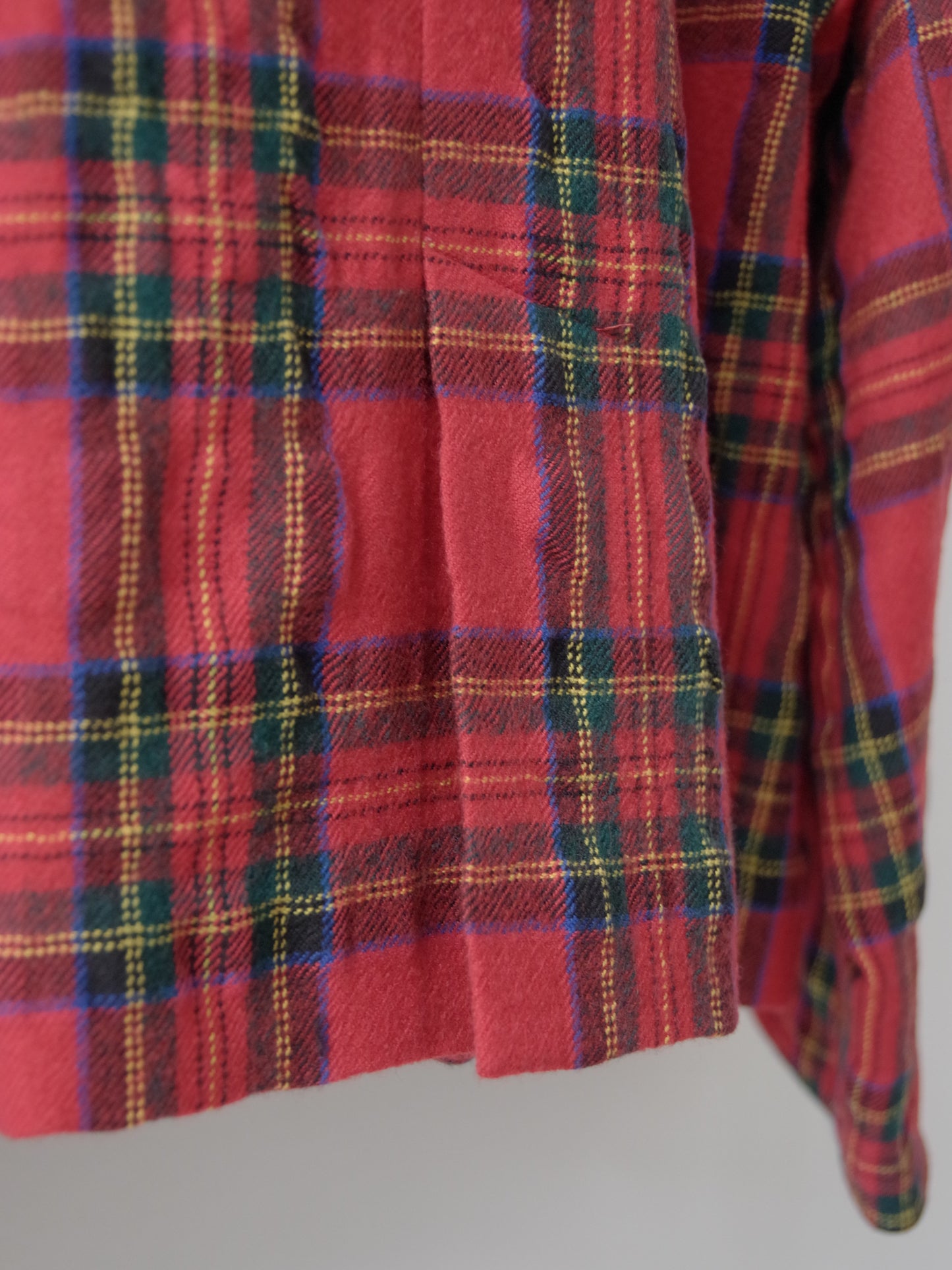 ウールコットン~ tartan check ~ テーラードジャケット | atelier naruse