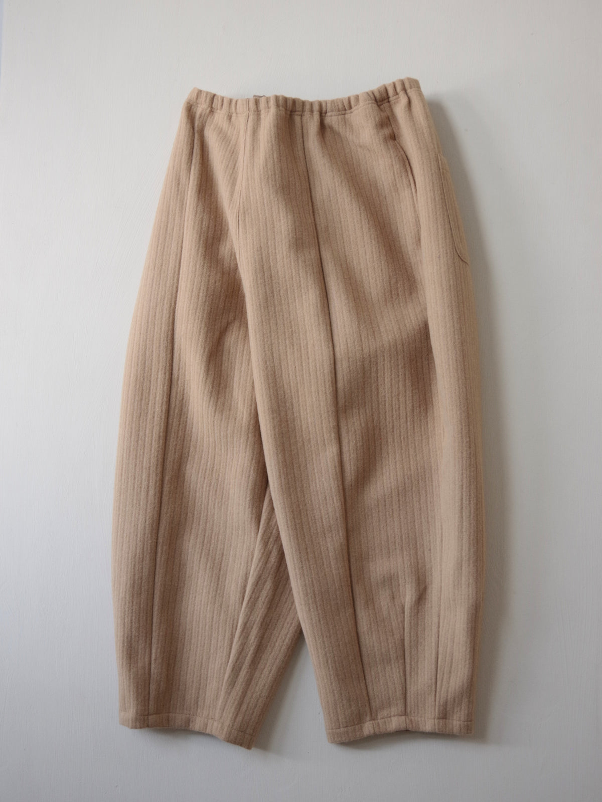 PIQUE  WOOL  CHARLIE PANTS | Gauze
