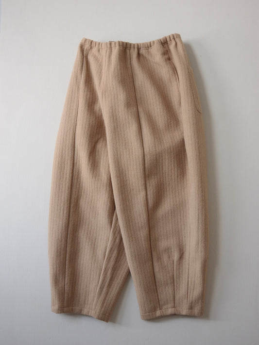 PIQUE  WOOL  CHARLIE PANTS | Gauze
