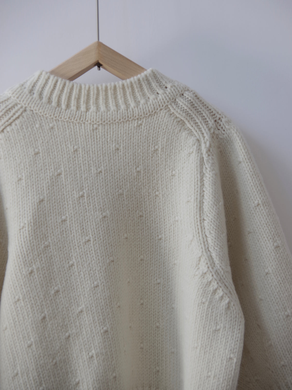 dot puff sleeve cardigan  | laywhill