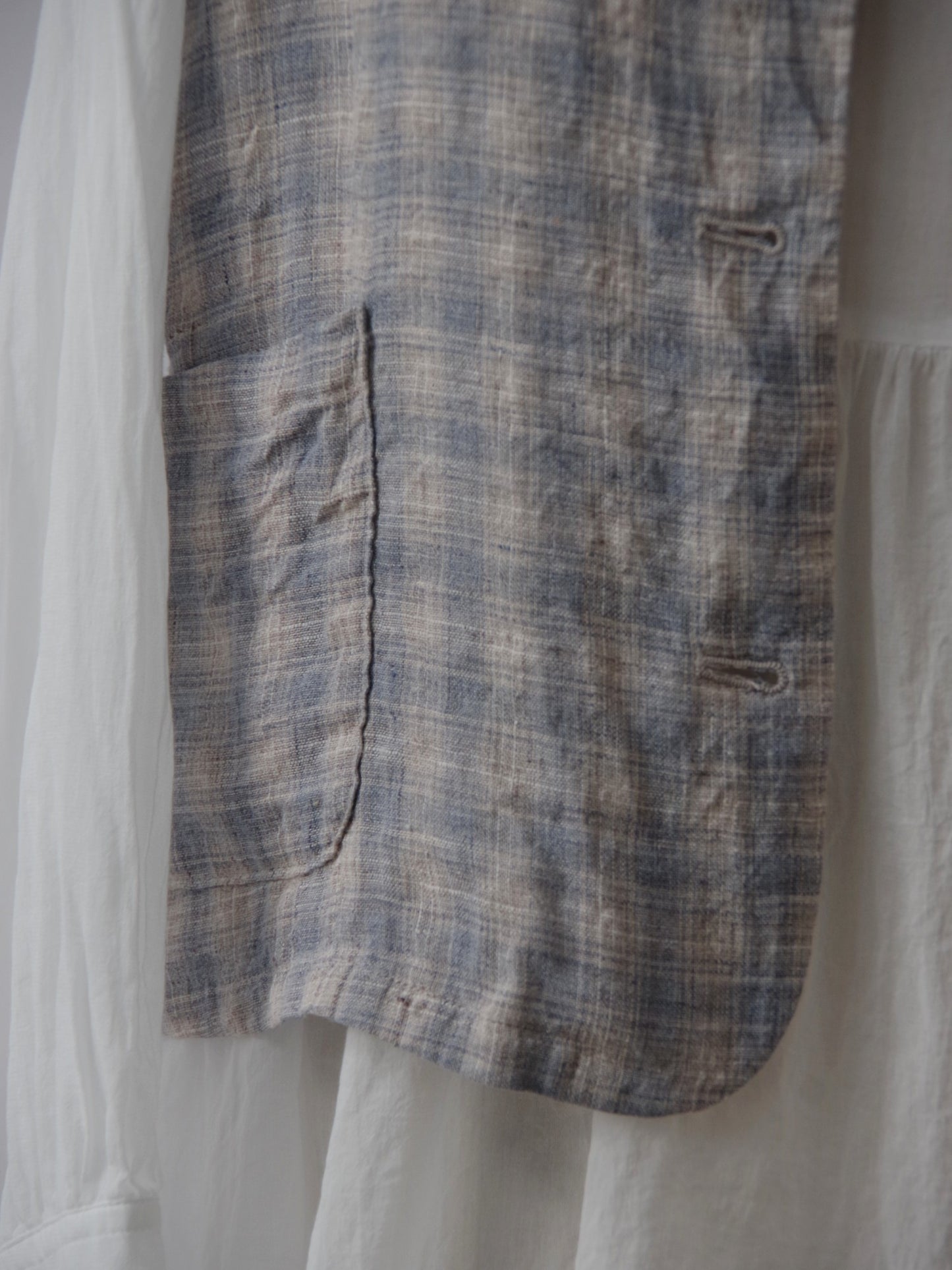 MARE CHECK vest  | figlondon