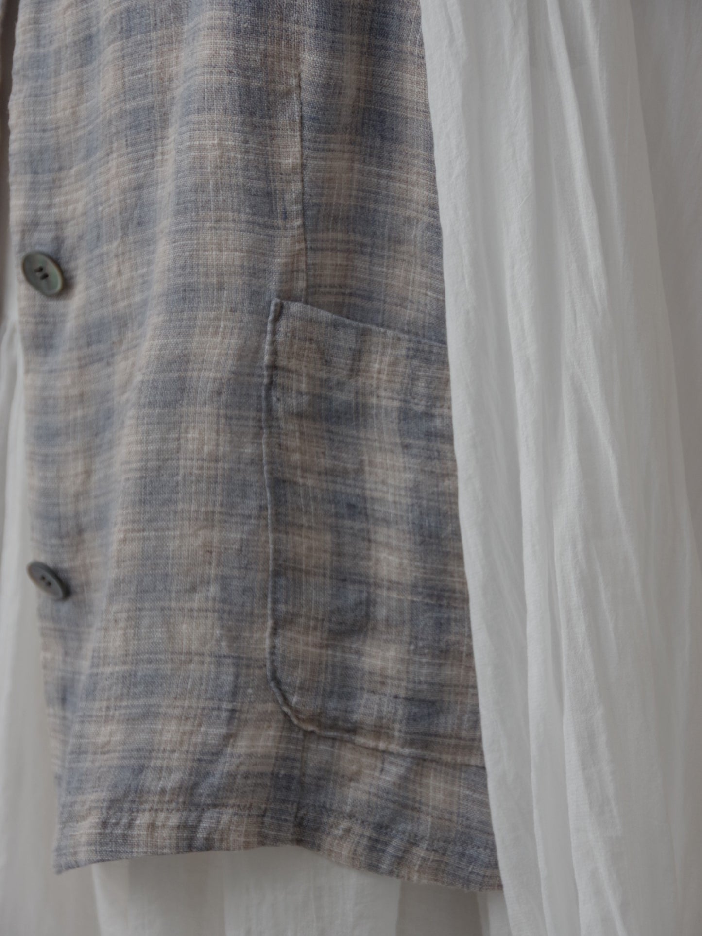 MARE CHECK vest  | figlondon