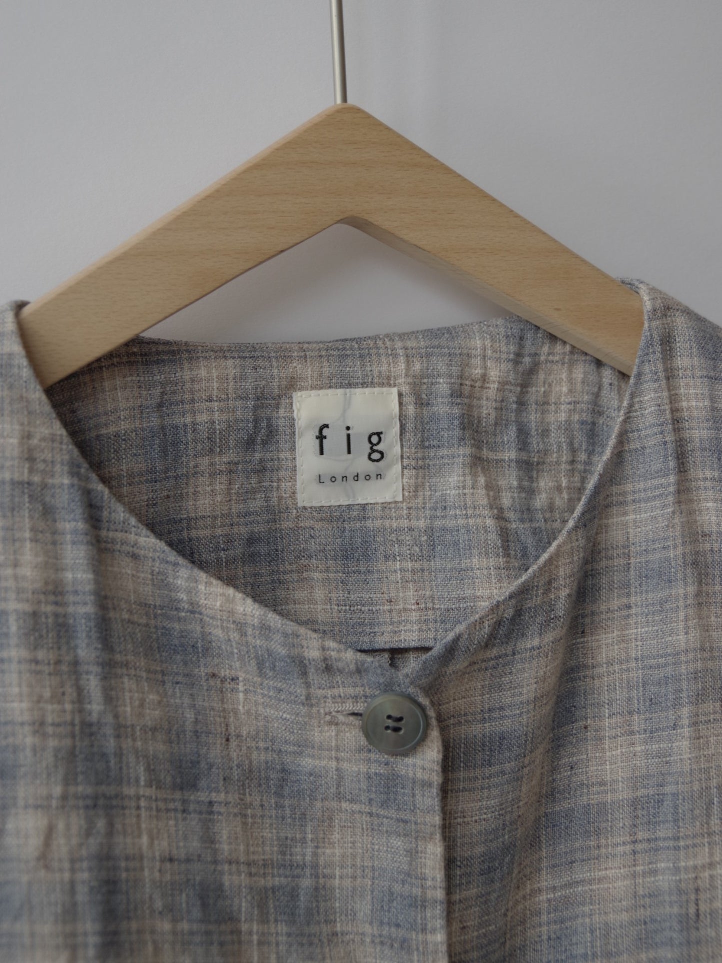 MARE CHECK vest  | figlondon