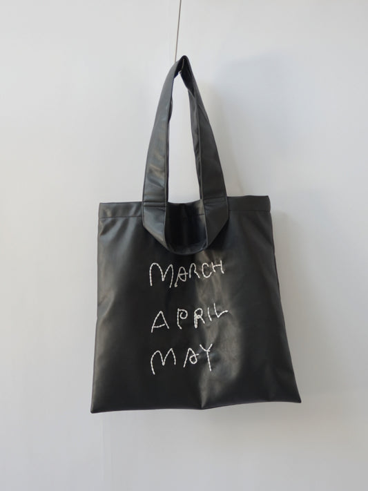 PU stitch tote   ステッチトート | MARCH APRIL MAY