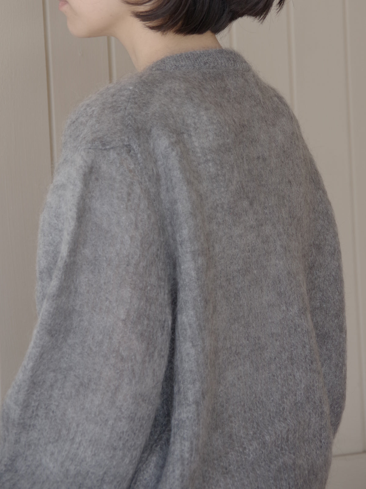 mohair cardigan | Heriter