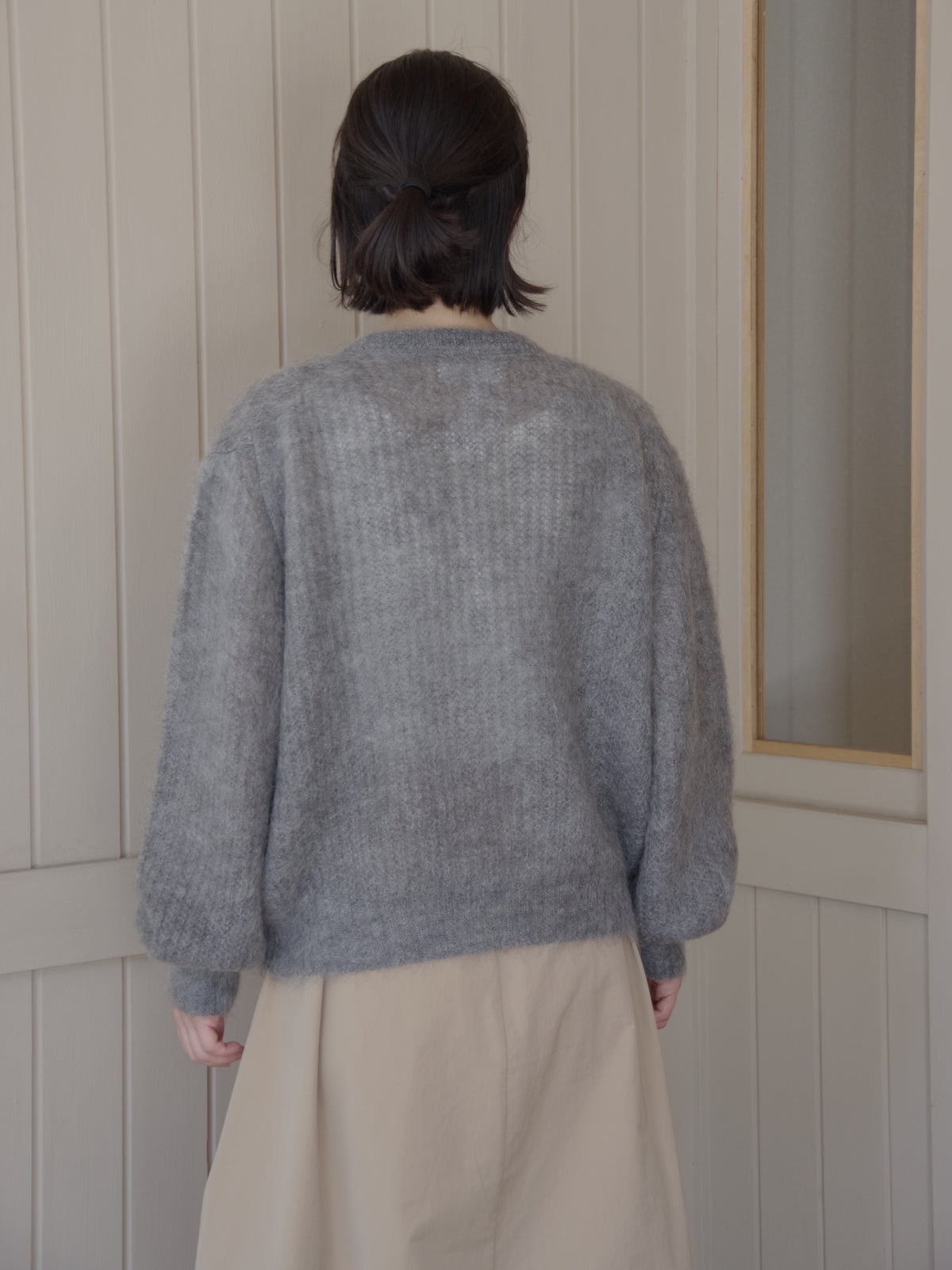 mohair cardigan | Heriter