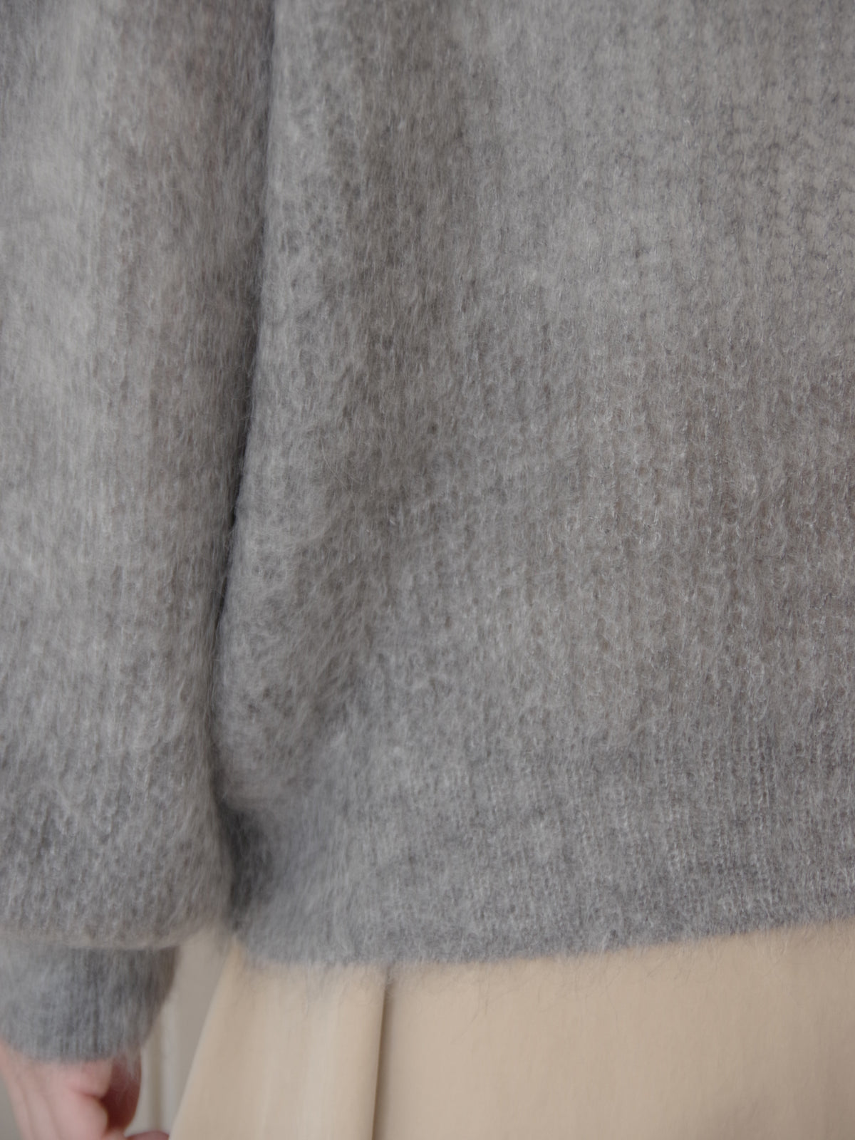 mohair cardigan | Heriter