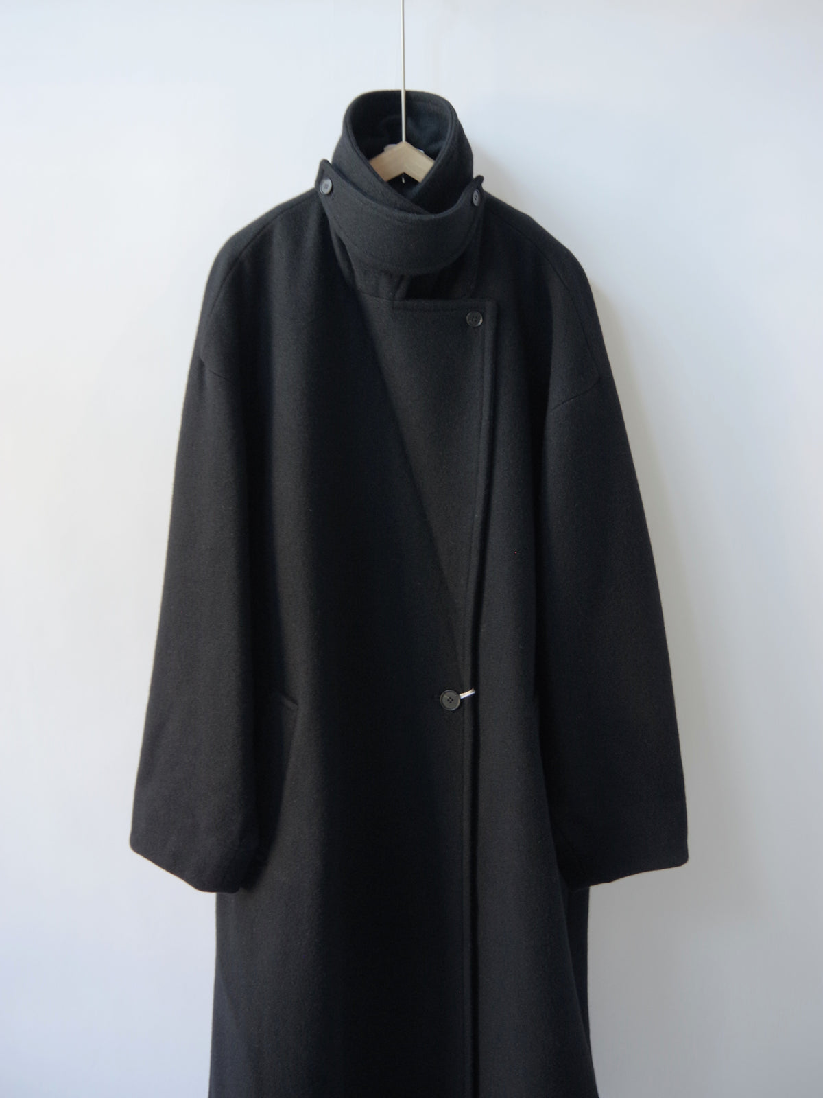 super100 Wool semi double cocoon コート | yuni