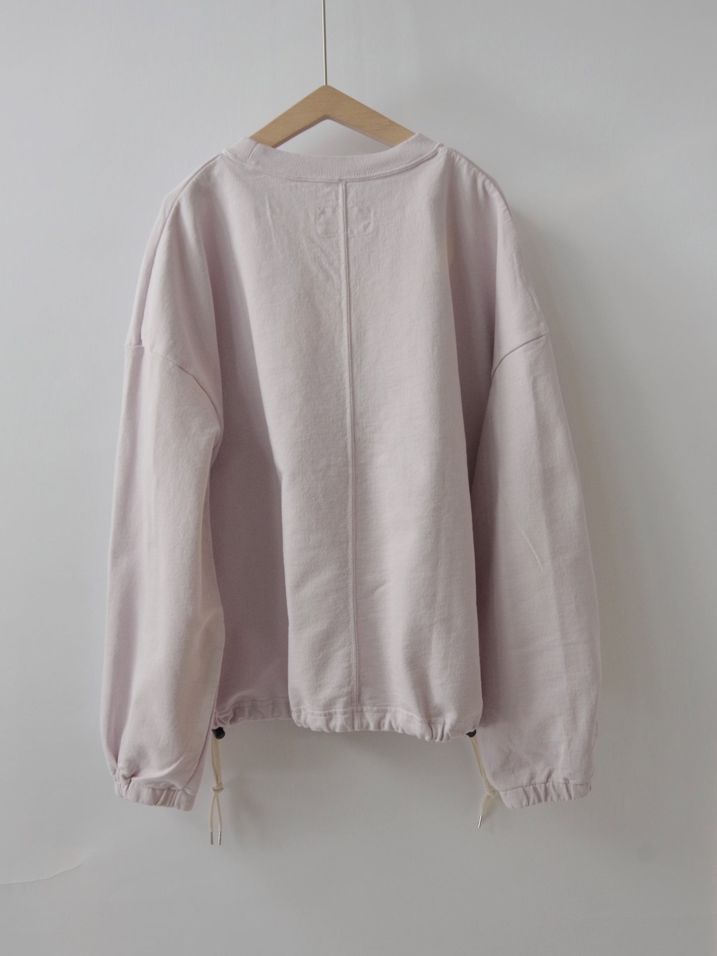 USAコットン裏毛 ブラウジングヘムプルオーバー | Hands of creation