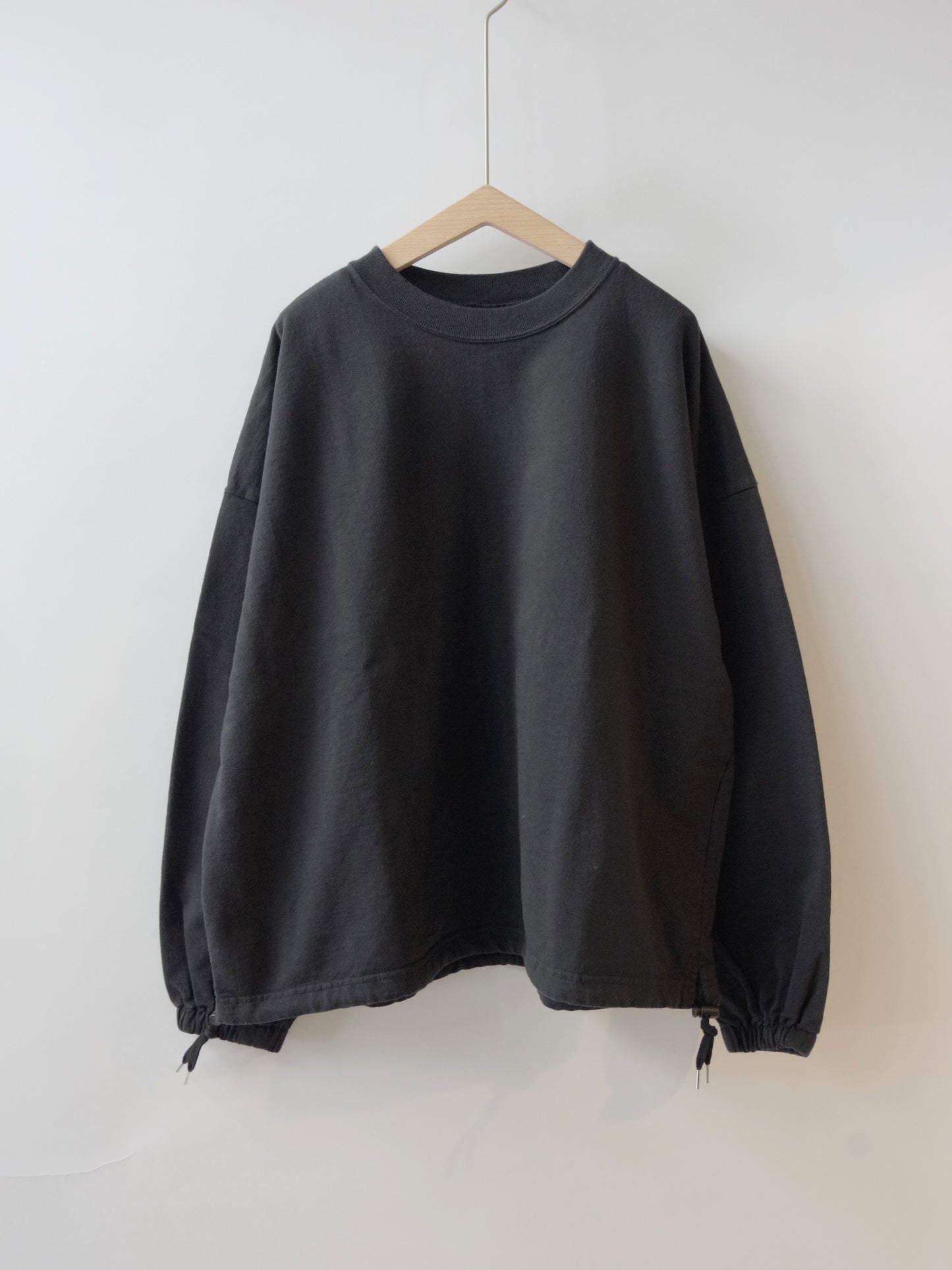 USAコットン裏毛 ブラウジングヘムプルオーバー | Hands of creation