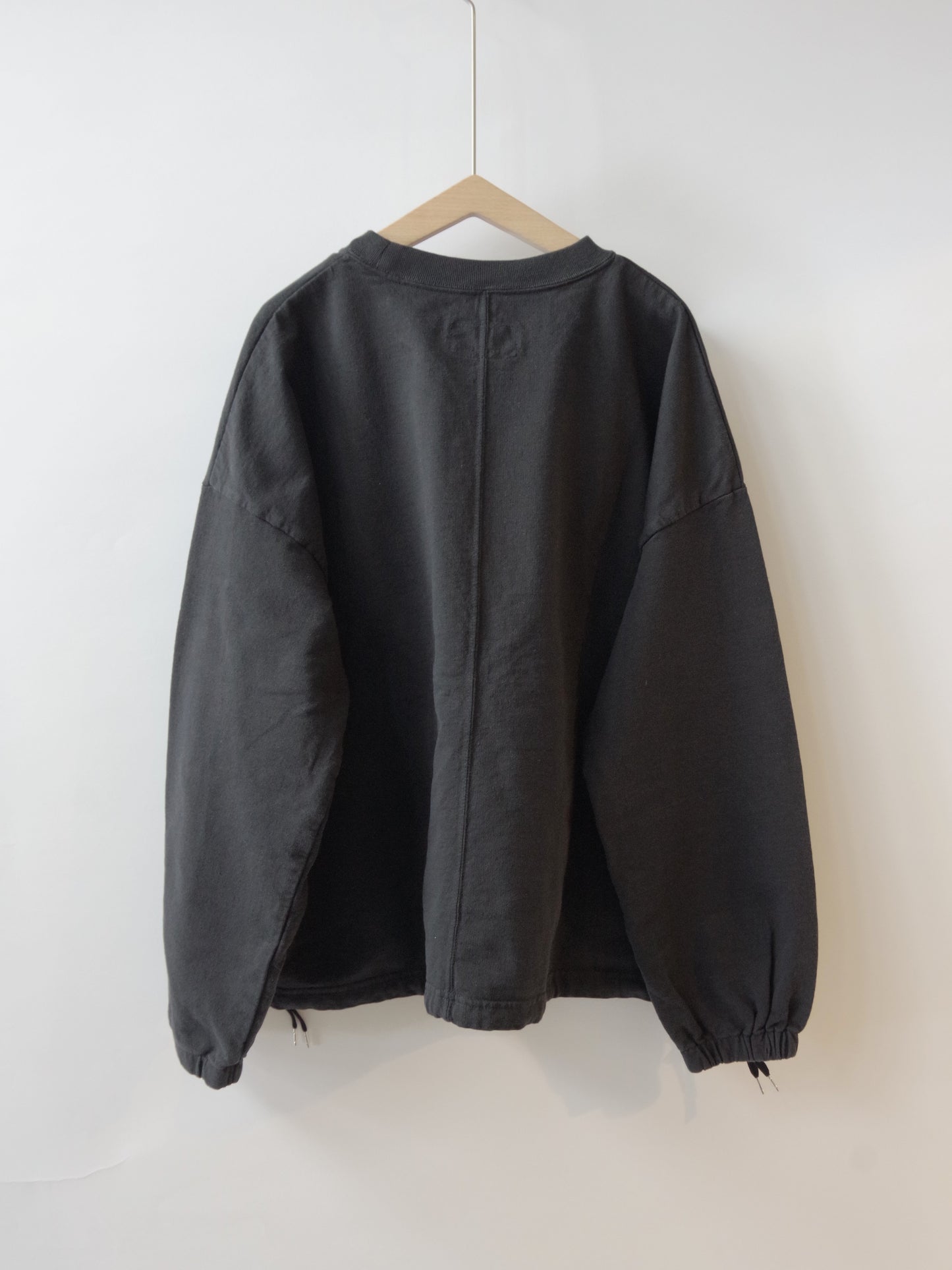 USAコットン裏毛 ブラウジングヘムプルオーバー | Hands of creation