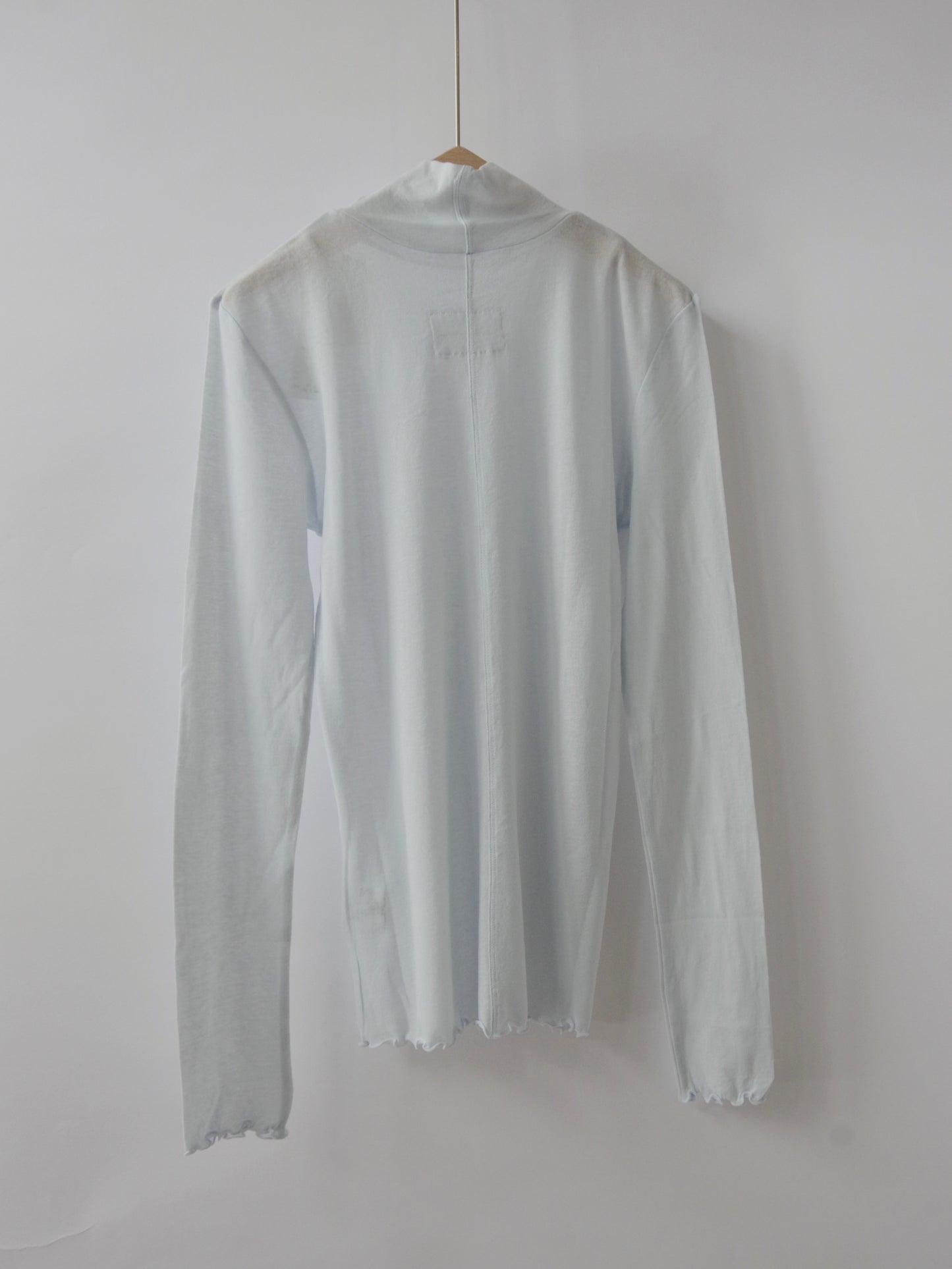 シアーハイツイストコットンハイネックプルオーバー | Hands of creation