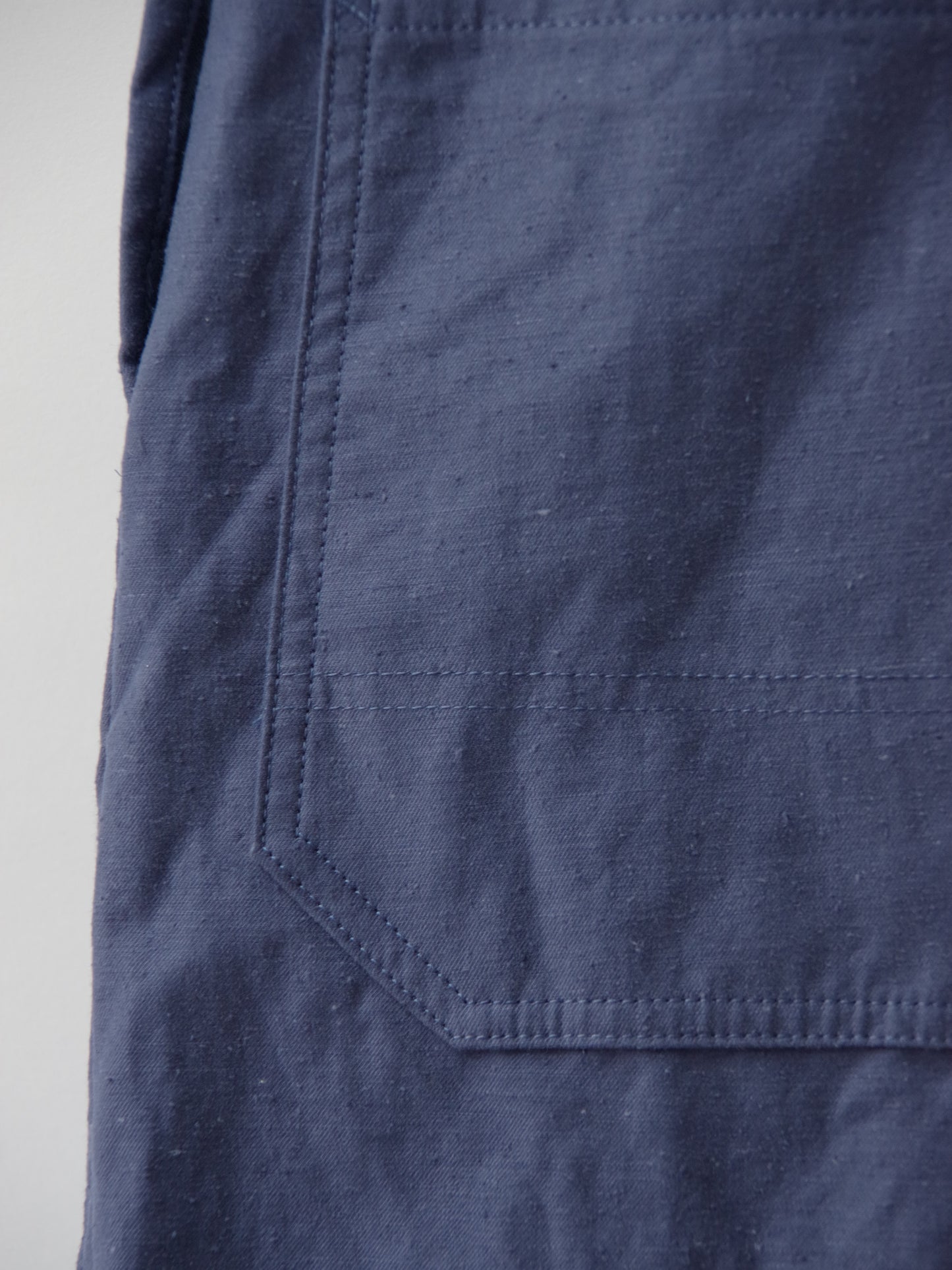 Organic Cotton Nepped Back Twill  オーバーオール(2color) | OUVERT