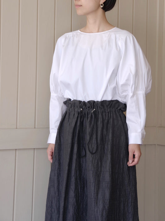 PUFF&SHIRT SLEEVE BLOUSE | SI-HIRAI